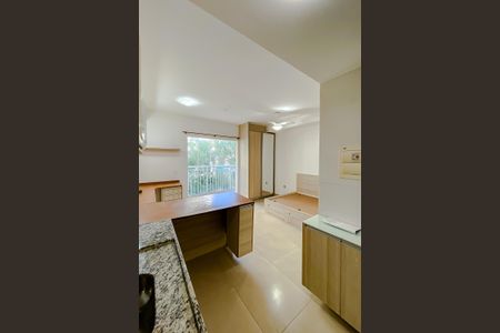 Studio para alugar com 35m², 1 quarto e sem vaga Studio para alugar com 35m², 1 quarto e sem vagaCozinha e Área de Serviço