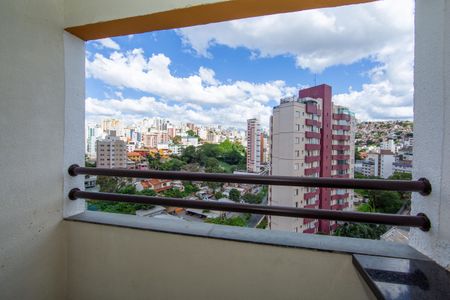 VARANDA de apartamento para alugar com 2 quartos, 65m² em Grajaú, Belo Horizonte