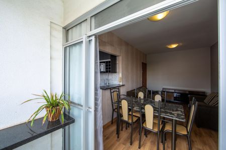VARANDA de apartamento para alugar com 2 quartos, 65m² em Grajaú, Belo Horizonte