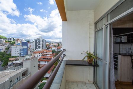 VARANDA de apartamento para alugar com 2 quartos, 65m² em Grajaú, Belo Horizonte