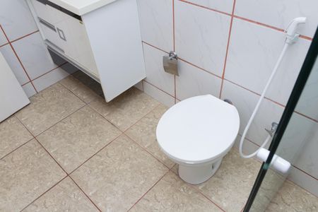 Casa de condomínio para alugar com 136m², 3 quartos e 1 vagaBanheiro da Suíte 1