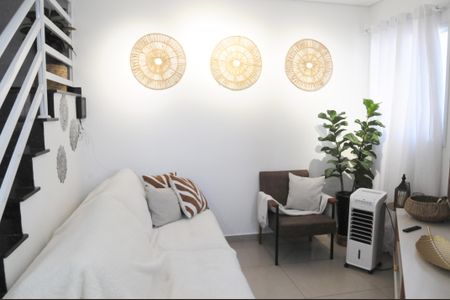 Sala de casa à venda com 2 quartos, 105m² em Vila Príncipe de Gales, Santo André