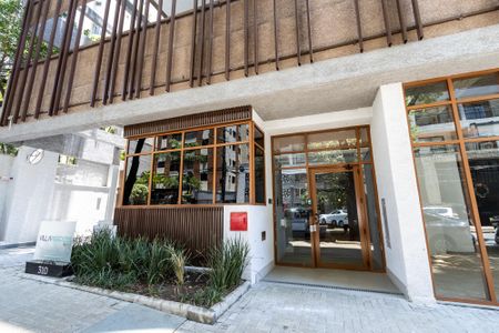 Apartamento para alugar com 40m², 1 quarto e 1 vagaFachada do Condomínio