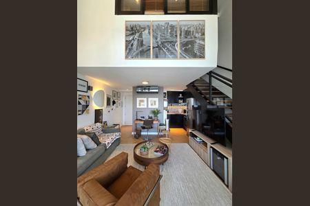 Apartamento para alugar com 67m², 1 quarto e 2 vagasSala