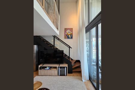 Apartamento para alugar com 67m², 1 quarto e 2 vagasSala