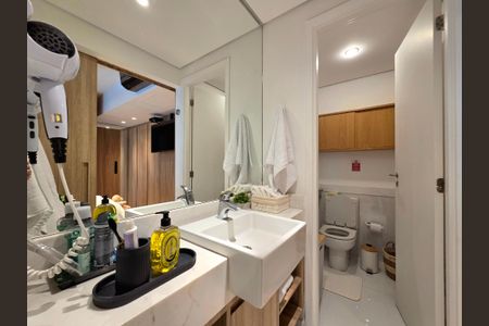 Apartamento para alugar com 67m², 1 quarto e 2 vagasBanheiro da Suíte