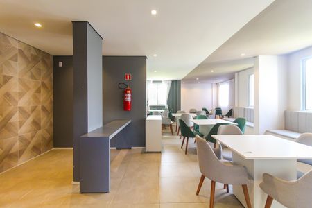 Apartamento para alugar com 36m², 2 quartos e 1 vagaÁrea comum - Salão de festas