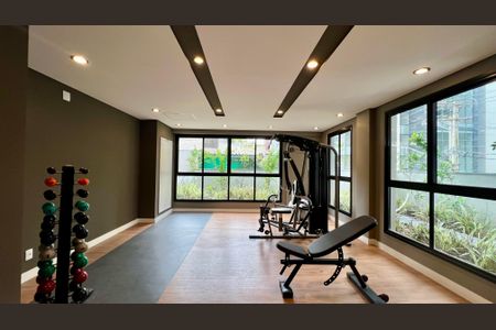 Studio à venda com 25m², 1 quarto e sem vaga Studio à venda com 25m², 1 quarto e sem vagaAcademia