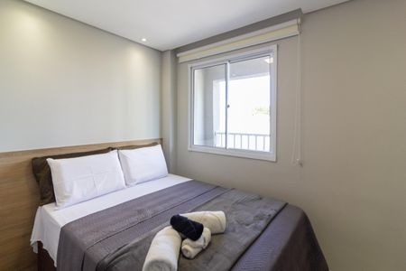 Quarto de apartamento à venda com 1 quarto, 32m² em Jardim Aeroporto, São Paulo