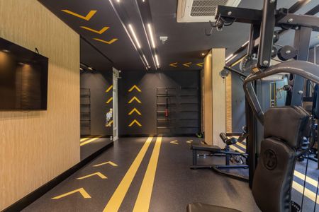 Apartamento à venda com 105m², 3 quartos e 2 vagas Apartamento à venda com 105m², 3 quartos e 2 vagasAcademia