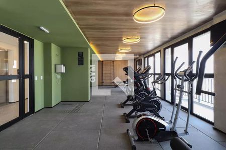 Apartamento para alugar com 28m², 1 quarto e sem vagaAcademia