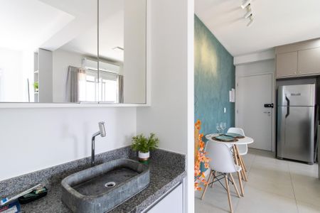 Apartamento à venda com 40m², 1 quarto e 1 vaga Apartamento à venda com 40m², 1 quarto e 1 vagaBanheiro