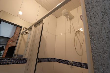 Casa de condomínio para alugar com 76m², 2 quartos e 1 vagaBanheiro de baixo