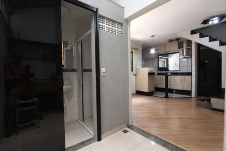 Casa de condomínio para alugar com 76m², 2 quartos e 1 vagaChurrasqueira