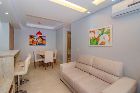 Sala de apartamento para alugar com 2 quartos, 52m² em Jardim Carvalho, Porto Alegre