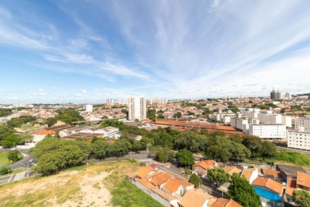 Vista das Salas de apartamento para alugar com 2 quartos, 44m² em Vila Satúrnia, Campinas