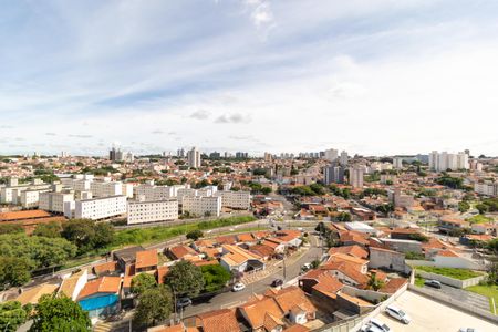 Vista das Salas de apartamento para alugar com 2 quartos, 44m² em Vila Satúrnia, Campinas