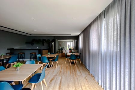 Apartamento para alugar com 41m², 1 quarto e sem vagaÁrea comum - Salão de festas