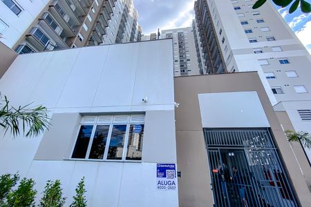 Apartamento para alugar com 41m², 1 quarto e sem vagaFachada com Plaquinha