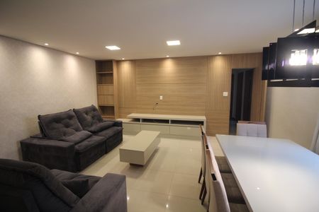 Sala de apartamento à venda com 3 quartos, 93m² em Inconfidentes, Contagem