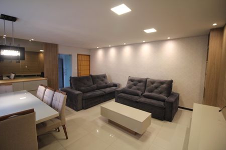 Sala de apartamento à venda com 3 quartos, 93m² em Inconfidentes, Contagem