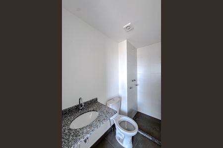 Banheiro de kitnet/studio à venda com 1 quarto, 27m² em Belenzinho, São Paulo