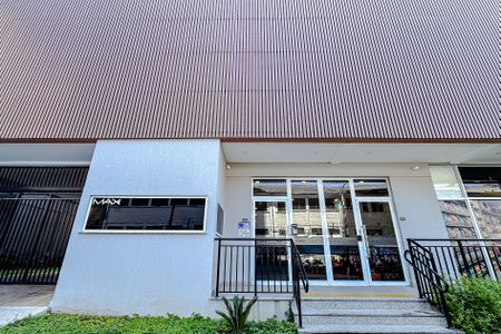 Studio à venda com 27m², 1 quarto e 1 vagaFachada - Plaquinha