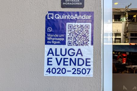 Studio à venda com 27m², 1 quarto e 1 vagaPlaquinha