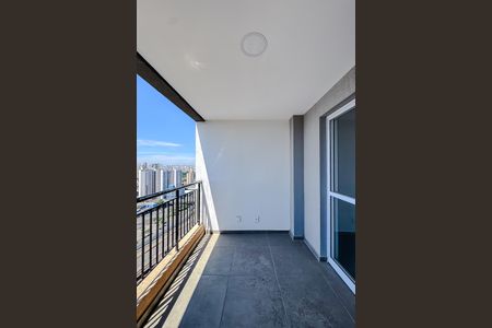 Studio à venda com 27m², 1 quarto e 1 vagaVaranda