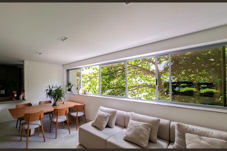 Sala de apartamento para alugar com 3 quartos, 92m² em Lourdes, Belo Horizonte