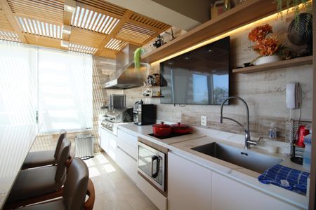 Apartamento à venda com 173m², 3 quartos e 2 vagasCozinha Gourmet