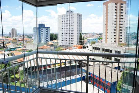 Apartamento à venda com 54m², 2 quartos e 1 vagaDetalhe - Varanda da Sala