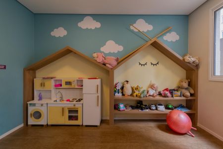 Apartamento para alugar com 41m², 2 quartos e sem vaga Apartamento para alugar com 41m², 2 quartos e sem vagaÁrea Comum - Brinquedoteca