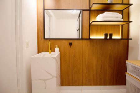 Studio à venda com 25m², 1 quarto e sem vagaBanheiro da Suíte