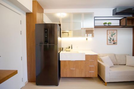 Studio à venda com 25m², 1 quarto e sem vagaCozinha