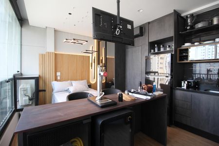 Suíte  de kitnet/studio para alugar com 1 quarto, 27m² em Vila Olímpia, São Paulo