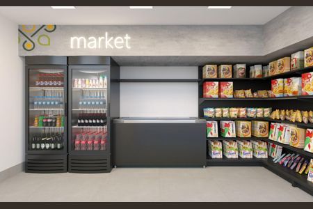 Apartamento para alugar com 70m², 2 quartos e 2 vagasÁrea comum - Mercado