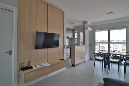 Sala de apartamento para alugar com 2 quartos, 70m² em Tibery, Uberlândia