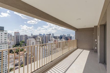 Sacada de kitnet/studio para alugar com 1 quarto, 42m² em Vila Nova Conceição, São Paulo