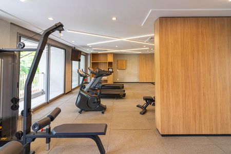 Studio para alugar com 42m², 1 quarto e sem vagaÁrea comum - Academia