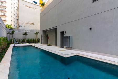 Studio para alugar com 42m², 1 quarto e sem vagaÁrea comum - Piscina