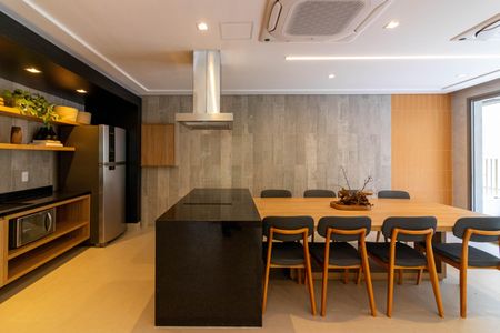 Studio para alugar com 42m², 1 quarto e sem vagaÁrea gourmet