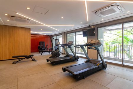 Studio para alugar com 42m², 1 quarto e sem vagaÁrea comum - Academia