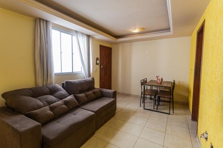 Sala de apartamento à venda com 3 quartos, 80m² em Silveira, Belo Horizonte