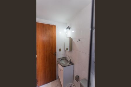 Banheiro da Suíte de apartamento à venda com 3 quartos, 80m² em Silveira, Belo Horizonte