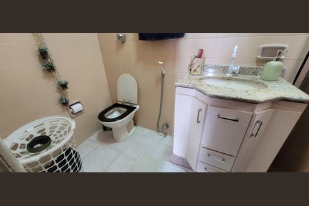 banheiro suite 1 de apartamento à venda com 2 quartos, 90m² em Centro, Betim