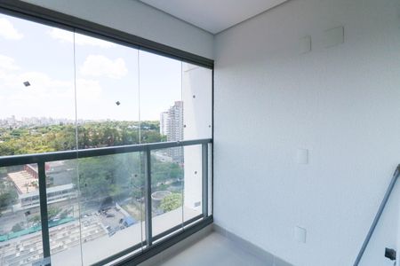 Studio para alugar com 64m², 2 quartos e 1 vagaVaranda