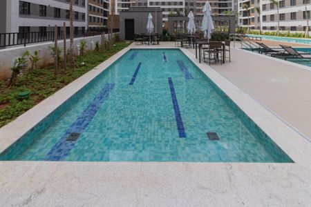 Apartamento para alugar com 44m², 2 quartos e sem vaga Apartamento para alugar com 44m², 2 quartos e sem vagaÁrea comum - Piscina