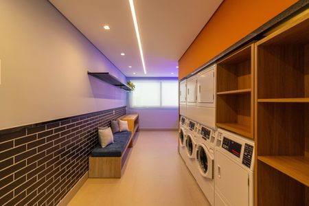 Studio para alugar com 42m², 1 quarto e sem vagaLavanderia