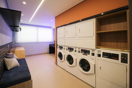 Studio à venda com 42m², 1 quarto e sem vagaLavanderia